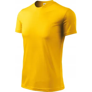 Dámské tričko Malfini 124 Sportovní Rychleschnoucí Tričko pánské žluté S
