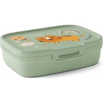 Dóza na potraviny Nádoba na potraviny obdélníková Snap Box Zelená .Wildlife 1,3L