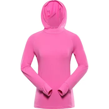 Dámská mikina ALPINE PRO - IZARA DÁMSKÁ FUNKČNÍ MIKINA S REFLEXNÍMI PRVKY LSWE432463S