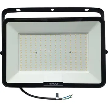 Tracon RSMDSU150W LED reflektor s čipem SAMSUNG, s přípojkou na sním. pohybu 220-240V AC, 150W, 4000K, IP54, 15000lm, EEI=F (Tracon RSMDSU150W)