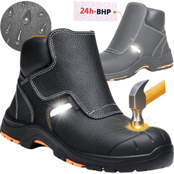 Pracovní obuv Svářečské pracovní boty Pánské BOZP Ochranné PEVNÉ VODĚODOLNÉ S3 HRO HI