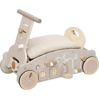 Odrážedlo Label Label Houpátko, chodítko a vozítko 3 v 1 Nougat