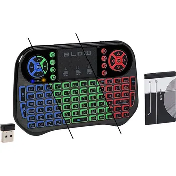 Klávesnice Bezdrátová multimediální klávesnice s touchpadem