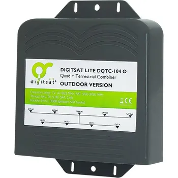 Satelitní technika Externí satelitní LNB konvertor QUAD