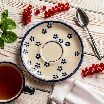 Talíř BOLESŁAWIEC GU-836 DEK.1244A 16 cm- keramický talíř / podšálek