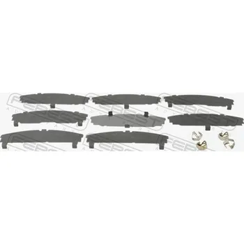 Protihluková fólie, brzdové obložení (posunovací deska) FEBEST 0103-ACA30F