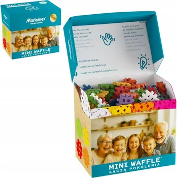 ostatní stavebnice Marioinex stavebnice mini waffle 200 dílků seniorská sada
