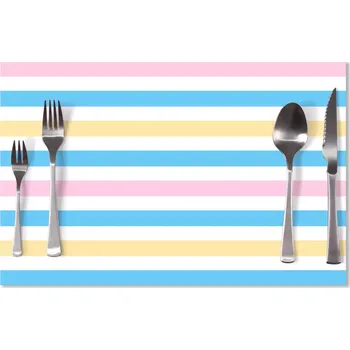 prostírání Sablio Prostírání Barevné pruhy: 40x30cm