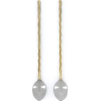 Příbor Lžíce na latté Doing Goods Wavy Latte Spoon Set 2-pack 1.30.10.036.926.3 vícebarevná MLC