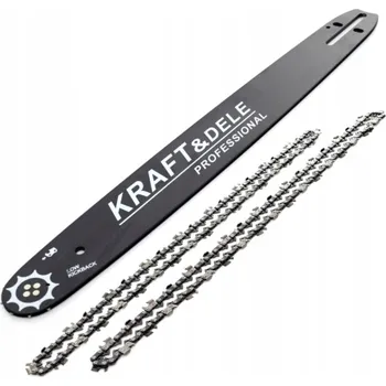 Pilová lišta Lišta 18"/45 cm + 2 řetězy Kraft&Dele KD10153