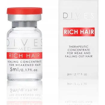 Vlasová regenerace DIVES MED RICH HAIR 1x10 ml proti vypadávání vlasů