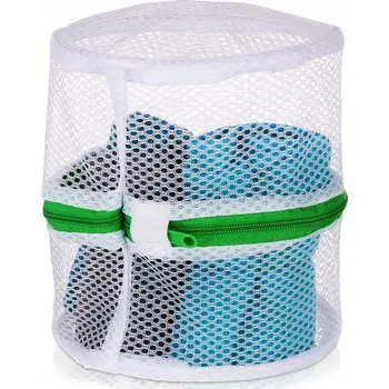 SÍŤKA NA PRANÍ PRÁDLA SPODNÍHO PRÁDLA PODPRSENKY PONOŽEK 14X17 CM BÍLÁ