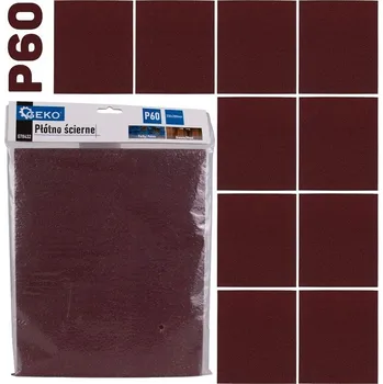 Brusný papír GEKO Smirkový papír 230x280mm P60 61606 G78432