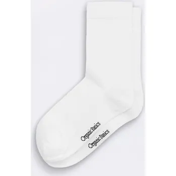 Pánské ponožky Organic Basics Core Crew Socks 2-pack White 35-38
