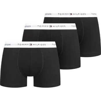 Boxerky Tommy Hilfiger sada pánských černých boxerek - XL