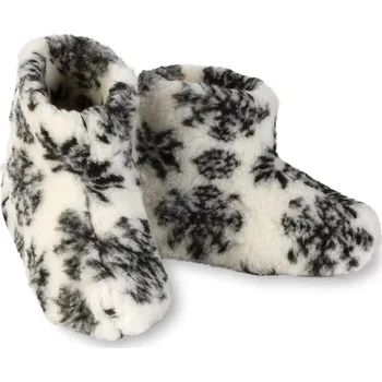 Dívčí obuv Wooline Pohodlné televizní bačkory se sněhovou vločkou Velikost obuvi: 42-43