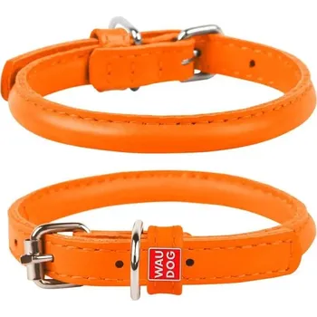 Obojek pro psa Kožený obojek pro psa klasický Waudog, univerzální velikost
