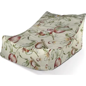 Sedací pytel Sablio Sedací vak Lounge Ovocný akvarel - 80 x 95 x 50 cm