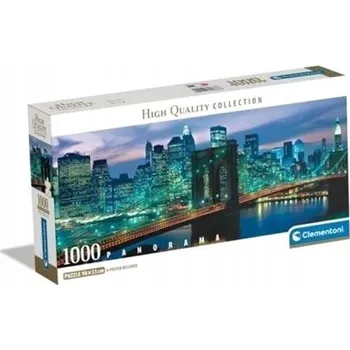 Puzzle Clementoni Puzzle 1000 dílků Panorama Brooklynského Bridge 1000 dílků Puzzle