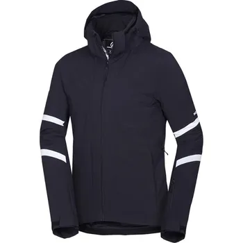 Pánská bunda Pánská zateplená softshellová bunda Northfinder Lester Black Velikost: XXL