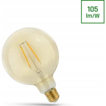 Žárovka LED žárovka 2W teplá barva 230V Edison E27 baňka