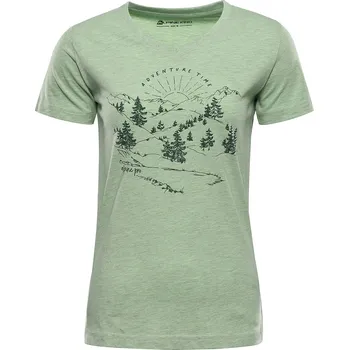 Dámské funkční triko ALPINE PRO Grema 2 zelené Velikost: L