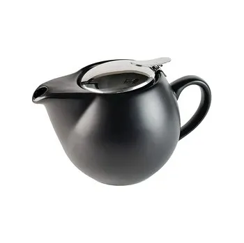Konvice na čaj Keramická konvice Haiku černá 500 ml