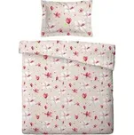 Povlečení mikroflanel Magnolie 140x200, 70x90 cm