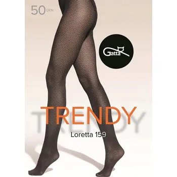 Dámské spodní prádlo Punčocháče Gatta Loretta 50 WZ 159 3 černé