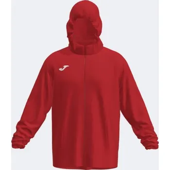 Dívčí bunda Unisex sportovní bunda JOMA IRIS RAINCOAT RED Velikost: S, Barva: RED