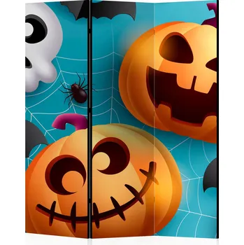 Paraván Dekorační paraván jednostranný, zástěna, dělící stěna 135x172 Halloween
