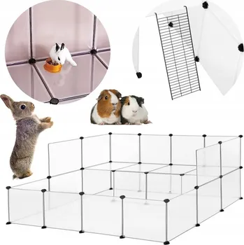 Kotec Výběh Ohrada pro malé hlodavce Prasátka Králíka Skládací klec