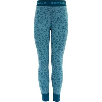 Dětské termoprádlo Dětské legíny Devold DUO ACTIVE KID 4 Modrá