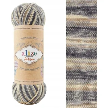 Příze Vlna Alize Artisan Superwash 9005