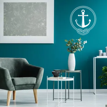 samolepka Sablio Samolepka na zeď: Kotva - 120x120 cm