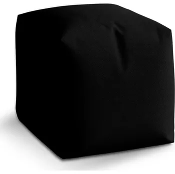 Taburet Sablio Taburet Cube Černá: 40x40x40 cm