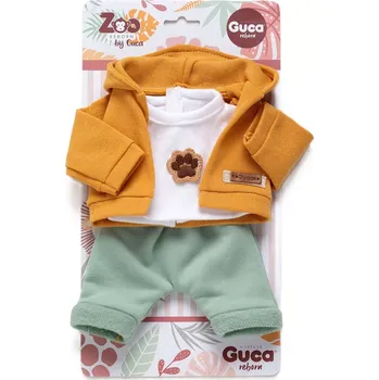 Panenka Oblečení pro opičku miminko Reborn 32 cm – 3dílná sada