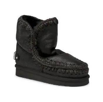 Dívčí sněhule Sněhule Mou Eskimo 18 With Rhinestones Logo Černá 37