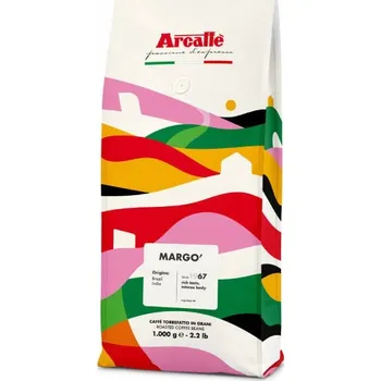 Káva Káva zrnková Arcaffe Margo 1000 g 50% arabica 50% robusta vysoký kofein