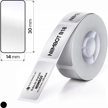 Samolepící etiketa Samolepicí etikety samolepky termální pro termotransfer tiskárny Niimbot B18
