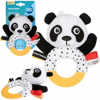 Canpol babies Senzorická hračka s kousátkem a chrastítkem BabiesBoo