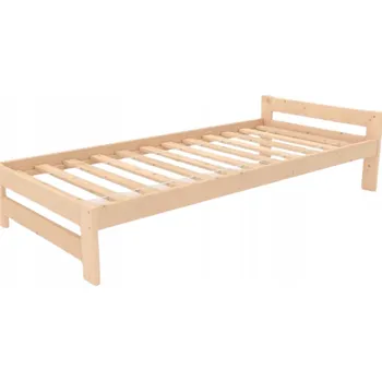 Postel Jednolůžková dřevěná postel RAPCRAFT 120x200 borovice