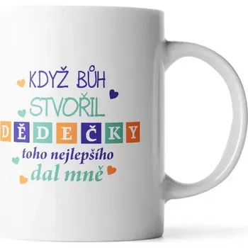 Sablio Hrnek Když Bůh stvořil dědečky - 200 ml - espresso