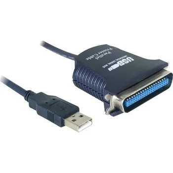 Datový kabel DeLock Konvertor USB -> LPT, kabel 0,8 m