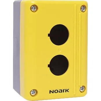 tlačítko NOARK 111413 Ex9P2 FH 2 y EU Ovládací krabička, 2 otvory, žlutá (NOARK 111413 Ex9P2 FH 2 y EU)