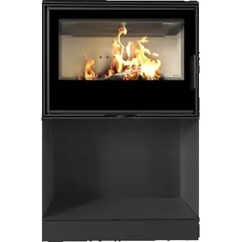 Krbová kamna KAMNA KRB KRATKI KARI/W 12 kW fi 180 VÝKLENEK NA DŘEVO EKOPROJEKT