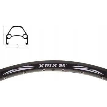 Ráfek na kolo Cyklistický ráfek XMX 26"/ 559 mm 36 H brzda: kotoučová