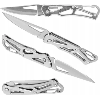 Pracovní nůž Nůž skládací s karabinou, čepel 53 mm