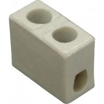 SEZ 6110-06 Spojka svítidlová keramická 1x4mm (SEZ 6110-06)