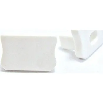 LED lišta Záslepka s otvorem pro profil X, bílá